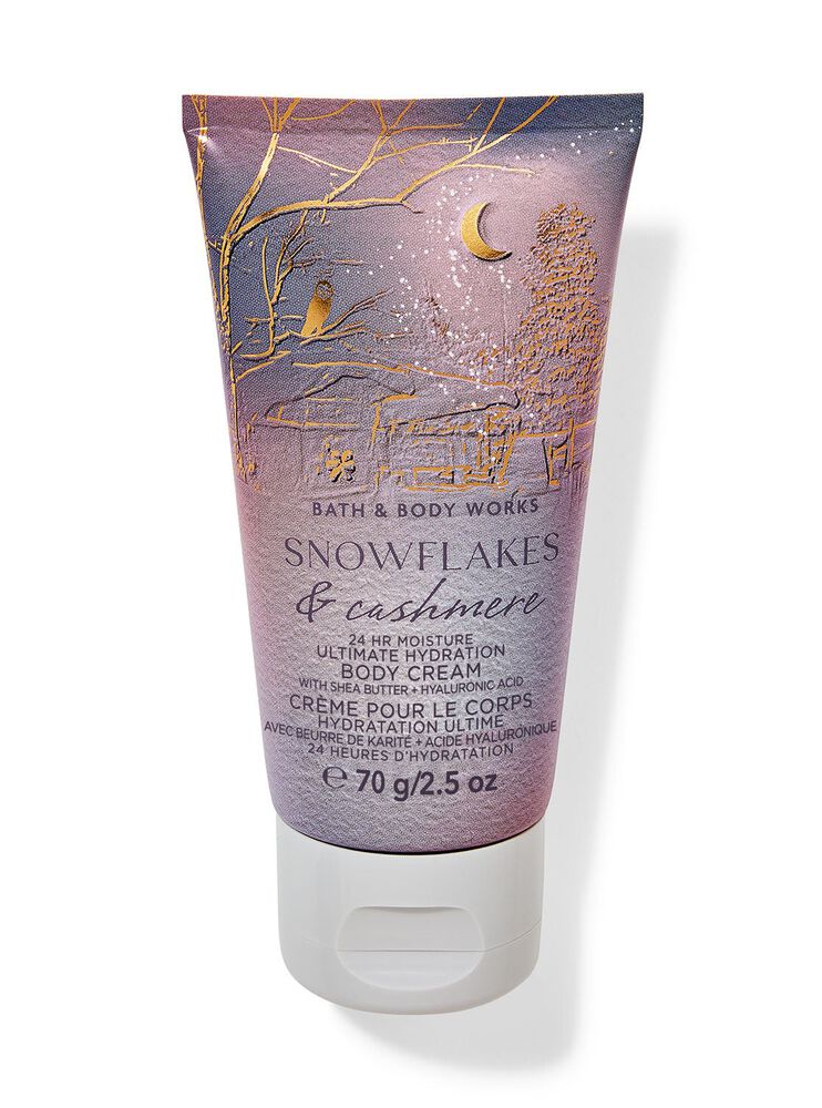 Snowflakes & Cashmere Travel Size Ultimate Hydration Body Cream Travel Size Ultimate Hydration Body Cream