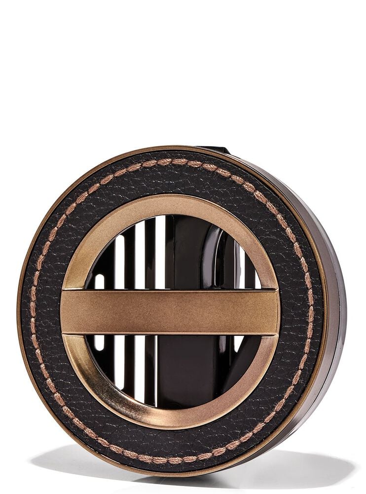 Leather Stitched Car Fragrance Holder Car Fragrance Holder