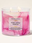 Pink Apple Punch 3-Wick Candle image number null