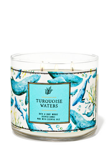 Turquoise Waters 3-Wick Candle 3-Wick Candle