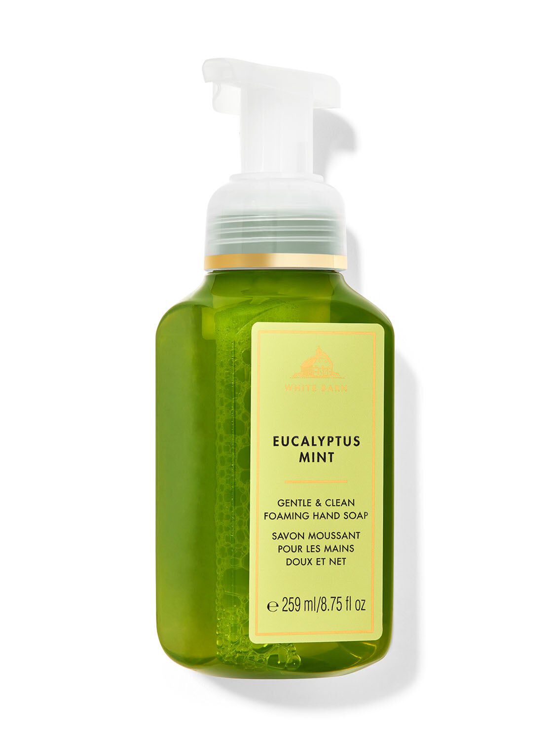 専用 Bath & Body Works Soap Mist Cream Shop Eucalyptus Mint Gentle & Clean Foaming Hand Soap | Bath