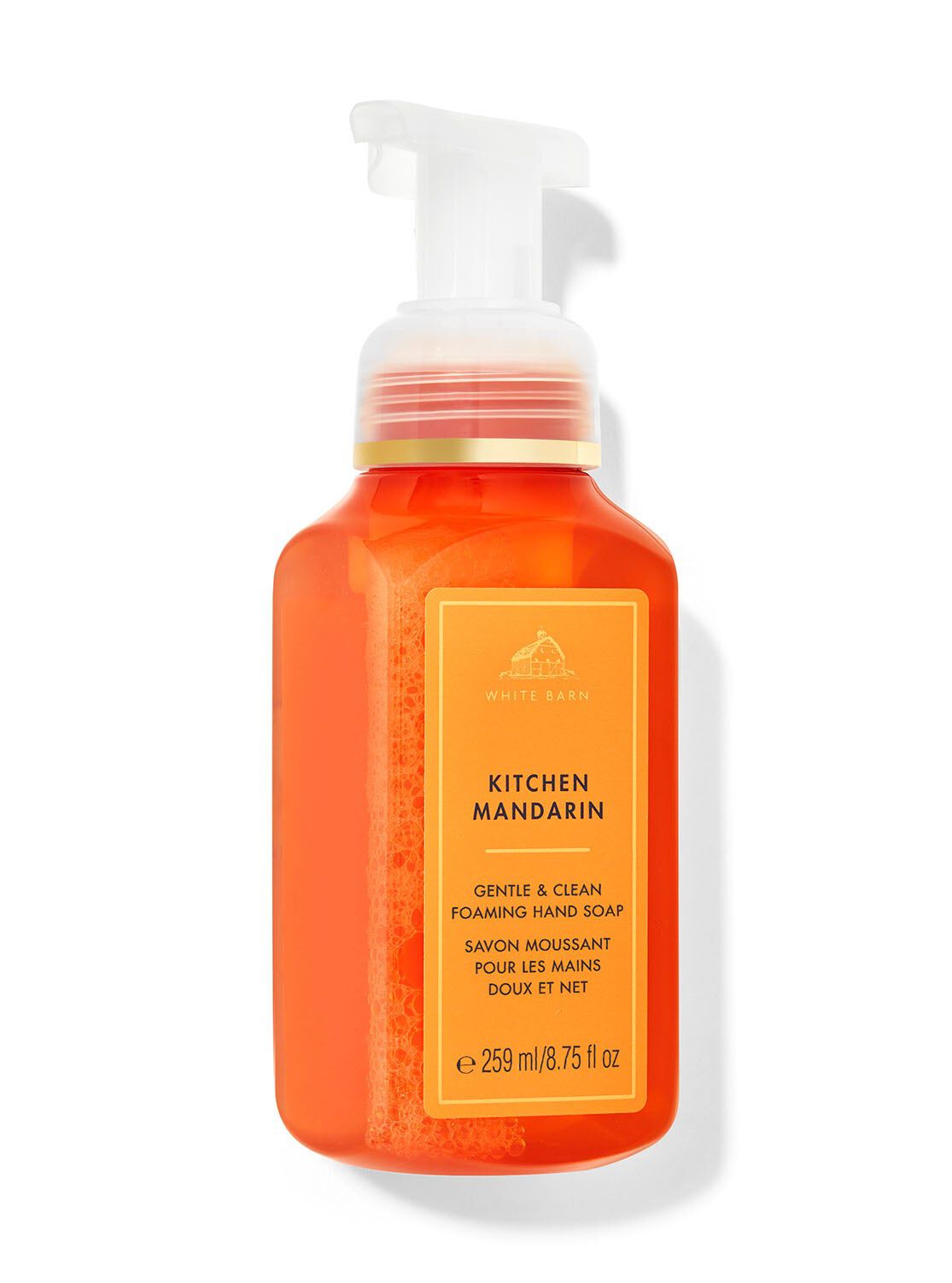 Buy Kitchen Mandarin Gentle Clean Foaming Hand Soap Online Bath Body Works Singapore