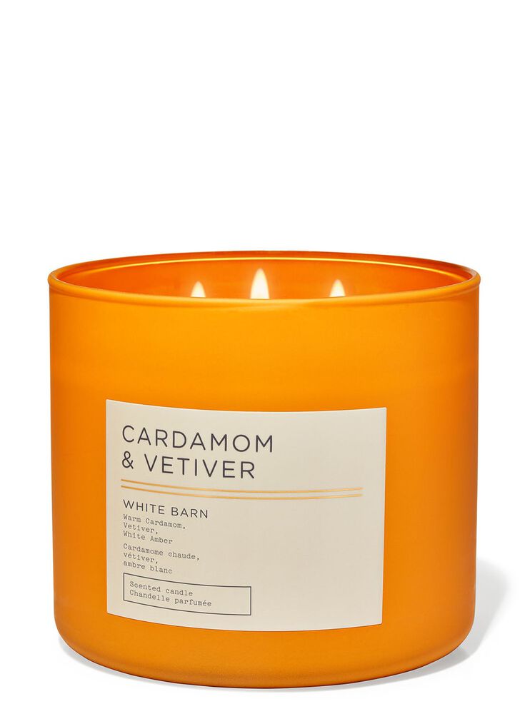 Cardamom & Vetiver 3-Wick Candle 3-Wick Candle