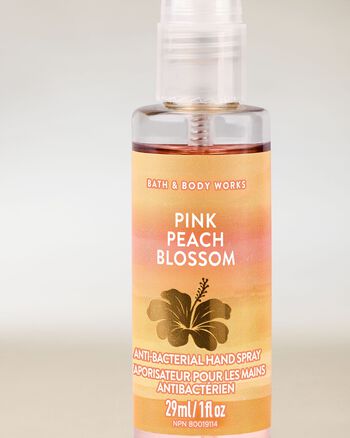 Pink Peach Blossom Hand Sanitizer Spray Hand Sanitizer Spray