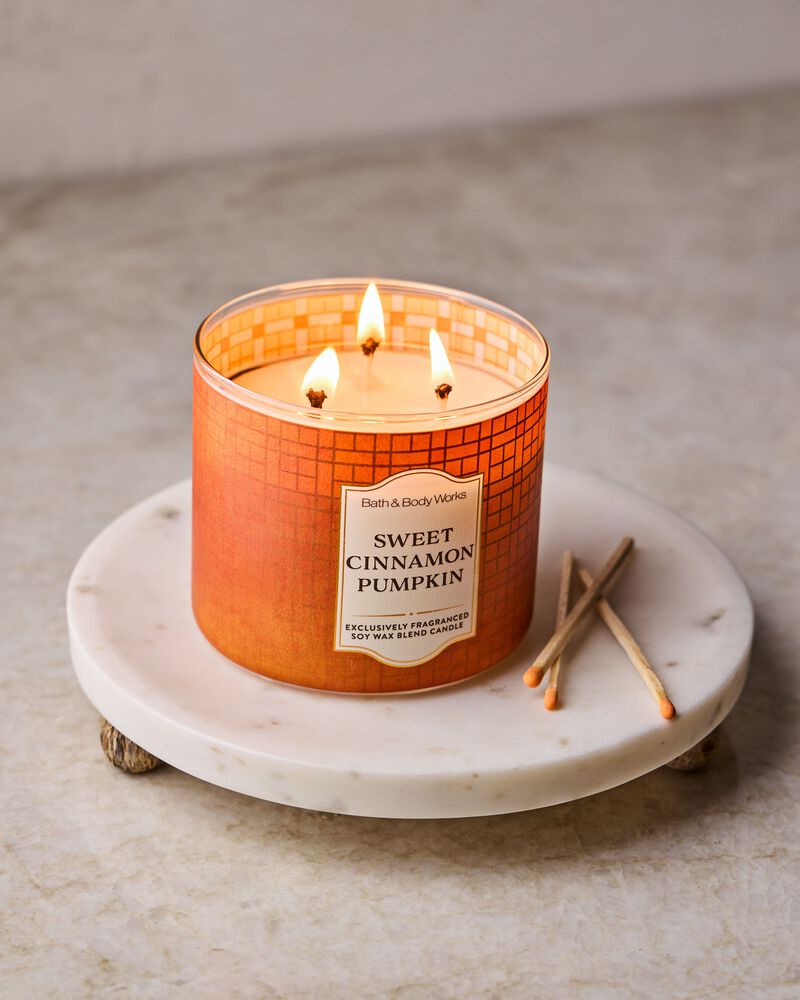 Sweet Cinnamon Pumpkin 3-Wick Candle 3-Wick Candle