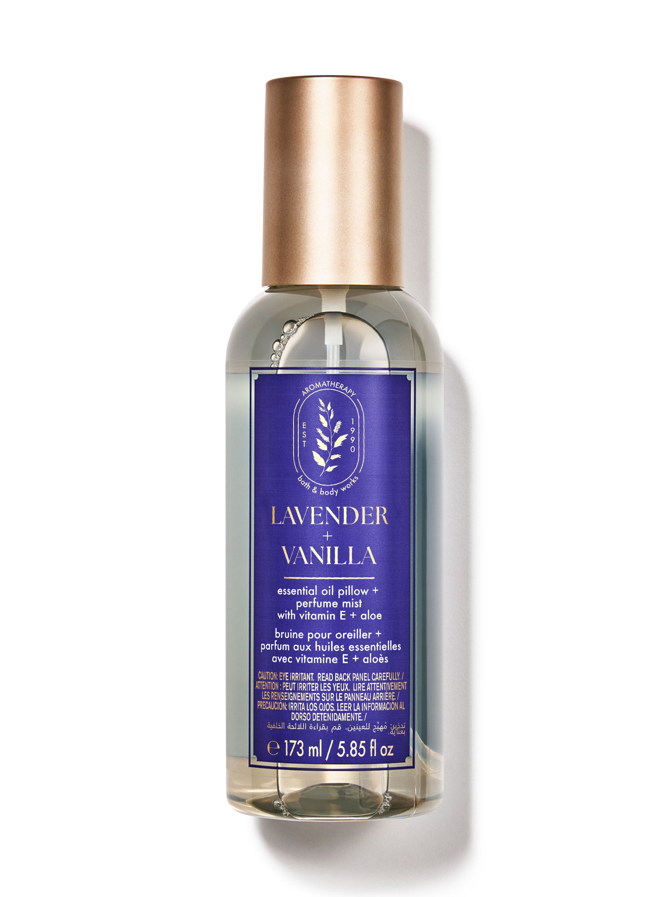 Shop Lavender Vanilla Essential Oil Mist | Bath & Body Works Singapore