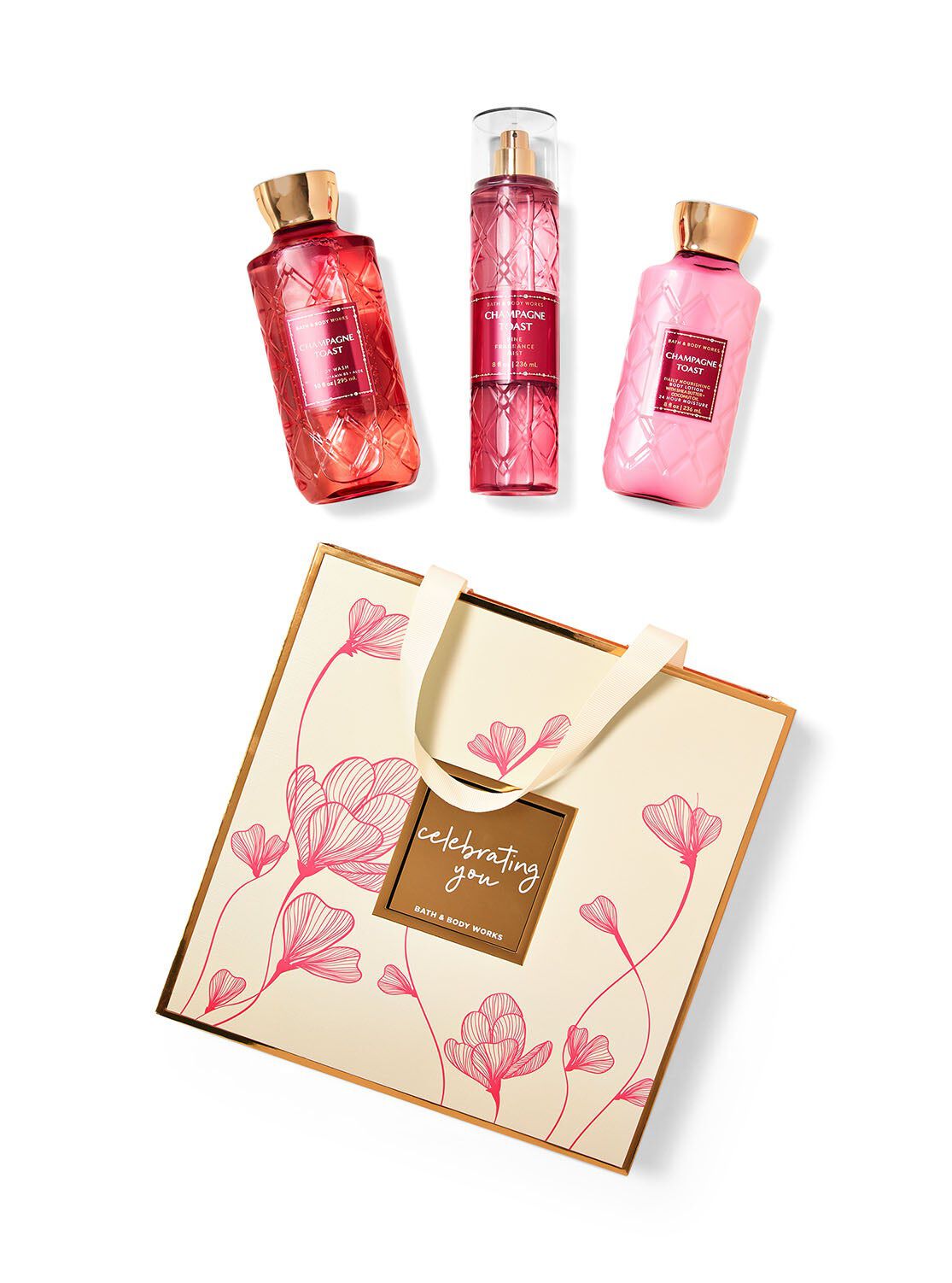 Shop Champagne Toast Gift Box Set | SG Bath & Body Works