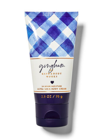 Gingham Travel Size Body Cream Travel Size Body Cream