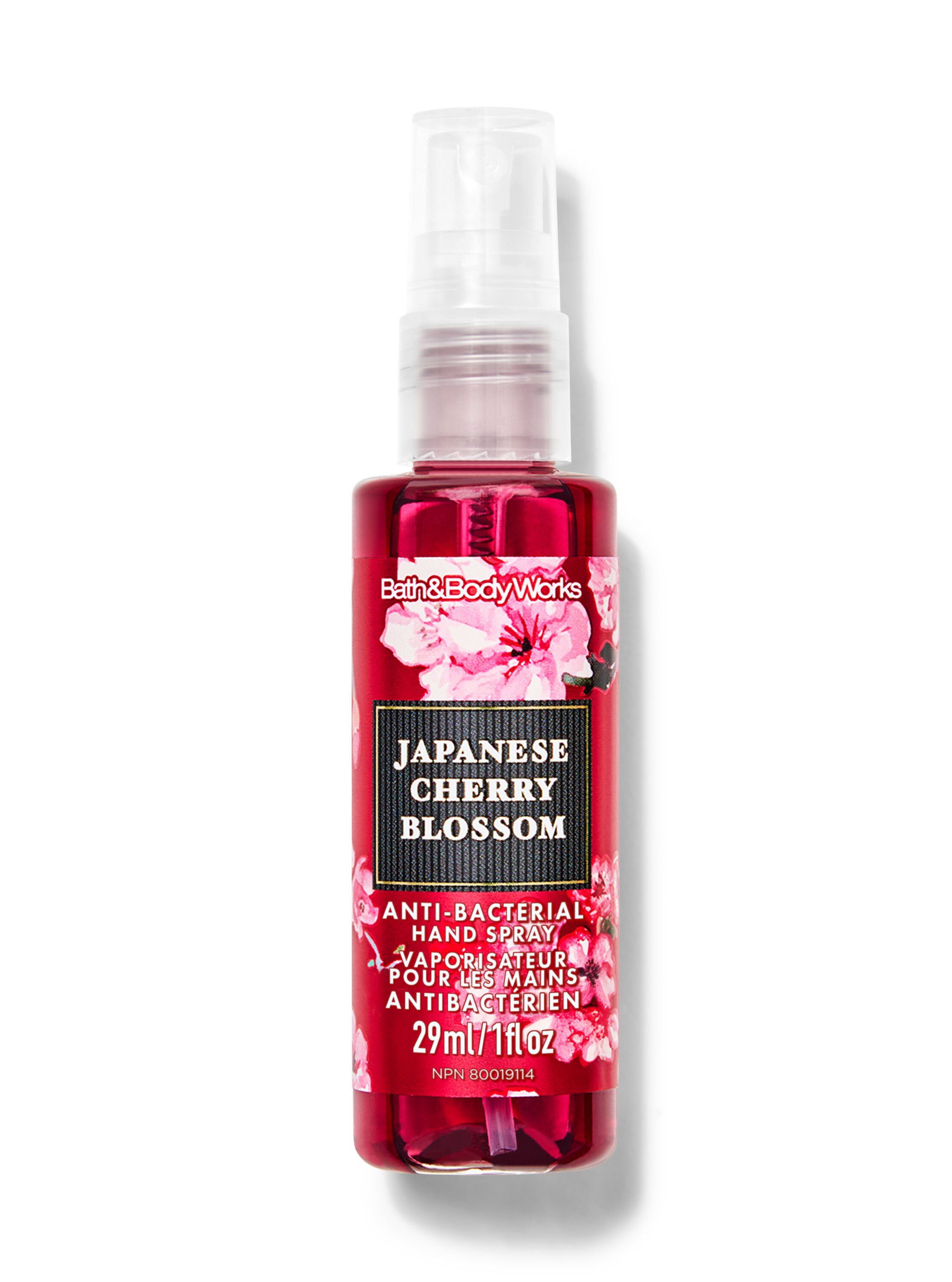 Shop Japanese Cherry Blossom Hand Sanitizer Spray | Bath & Body