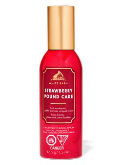 Strawberry Pound Cake Concentrated Room Spray Strawberry Pound Cake Concentrated Room Spray