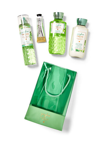 Gingham Fresh Gift Bag Set Gift Bag Set