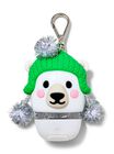 Polar Bear with Tinsel Pompoms PocketBac Holder image number null