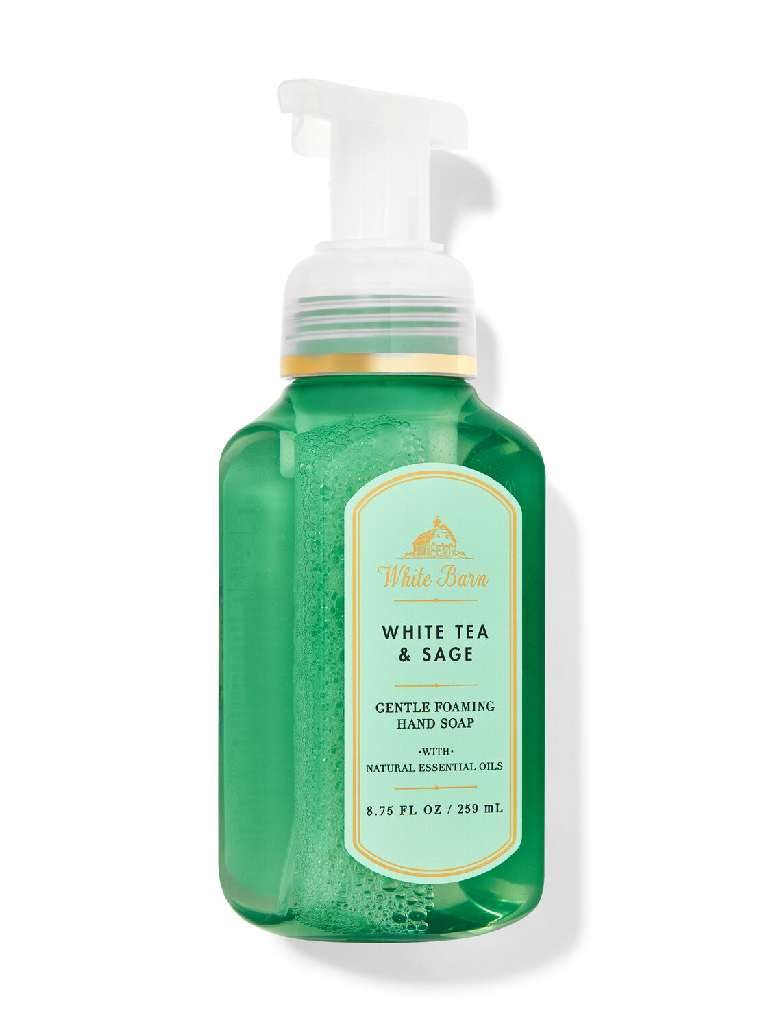 Buy White Tea Sage Gentle Foaming Hand Soap Online Bath Body Works Singapore