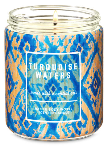 Turquoise Waters Single Wick Candle Single Wick Candle