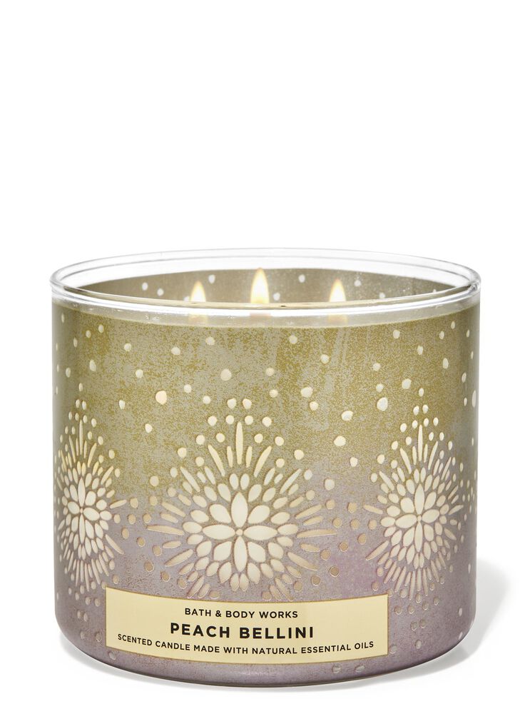 Peach Bellini 3-Wick Candle 3-Wick Candle