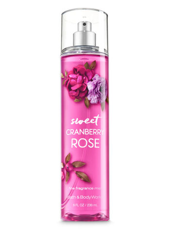 Sweet Cranberry Rose Body Spray & Mist Fine Fragrance Mist