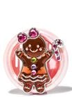 Miss Gingerbread Car Fragrance Holder image number null