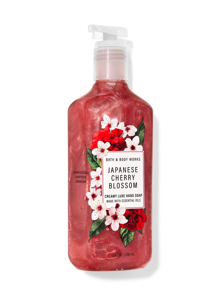 Japanese Cherry Blossom Nourishing Hand Soap Creamy Luxe Hand Soap