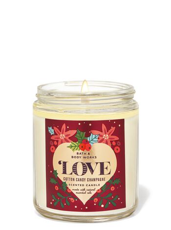 Cotton Candy Champagne Single Wick Candle Single Wick Candle