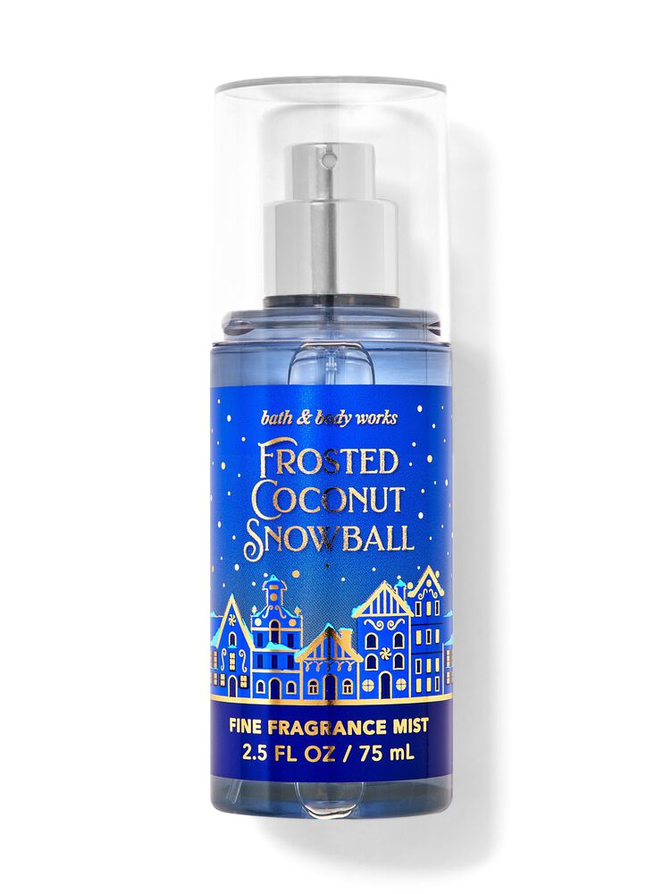 Frosted Coconut Snowball Travel Size Fine Fragrance Mist Travel Size Fine Fragrance Mist