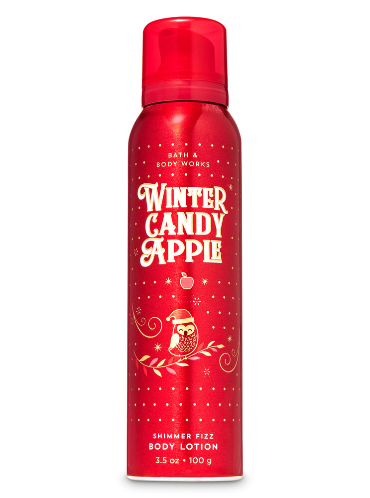 Winter Candy Apple Body Lotion Shimmer Fizz Body Lotion