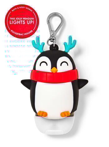 Light-Up Jolly Penguin PocketBac Holder