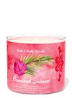 Bronzed Sunset 3-Wick Candle image number null