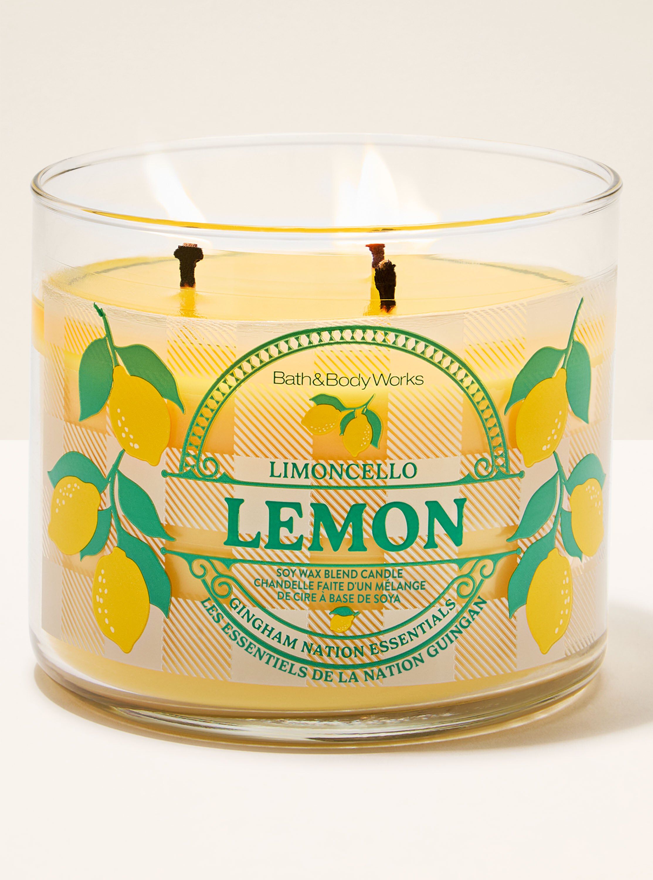 Shop Lemon 3-Wick Candle | Bath & Body Works Singapore