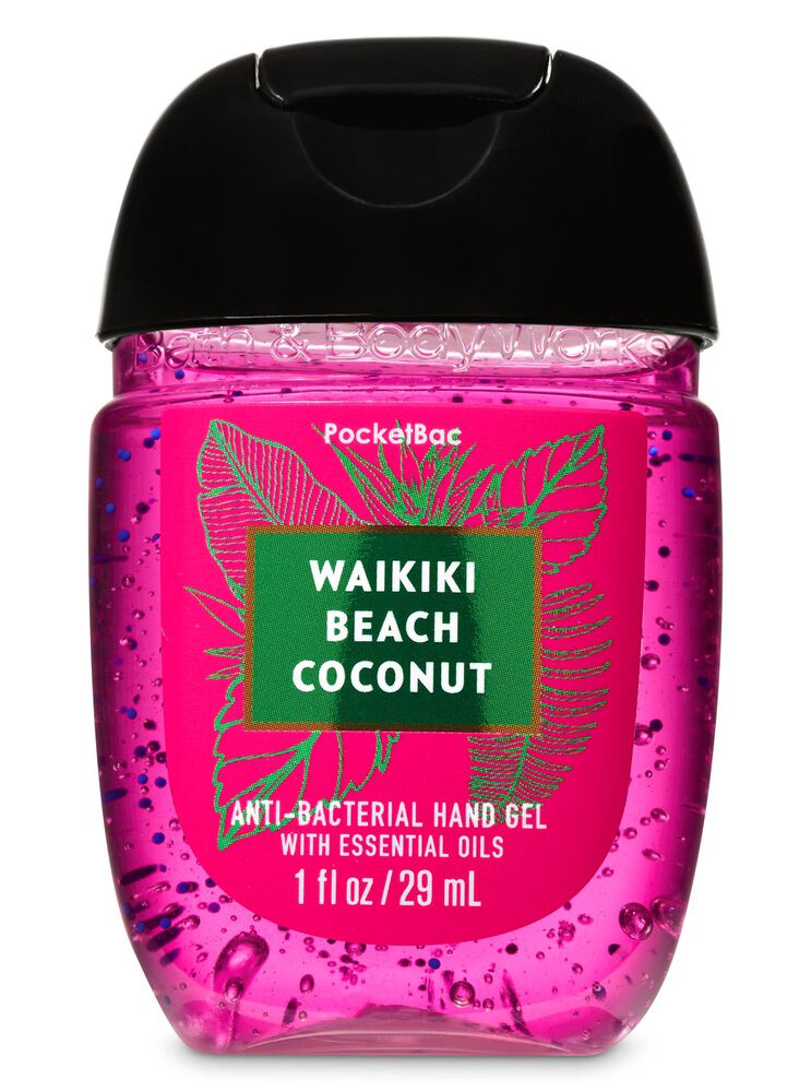 Waikiki Beach Coconut PocketBac Hand Sanitizer PocketBac Hand Sanitizer