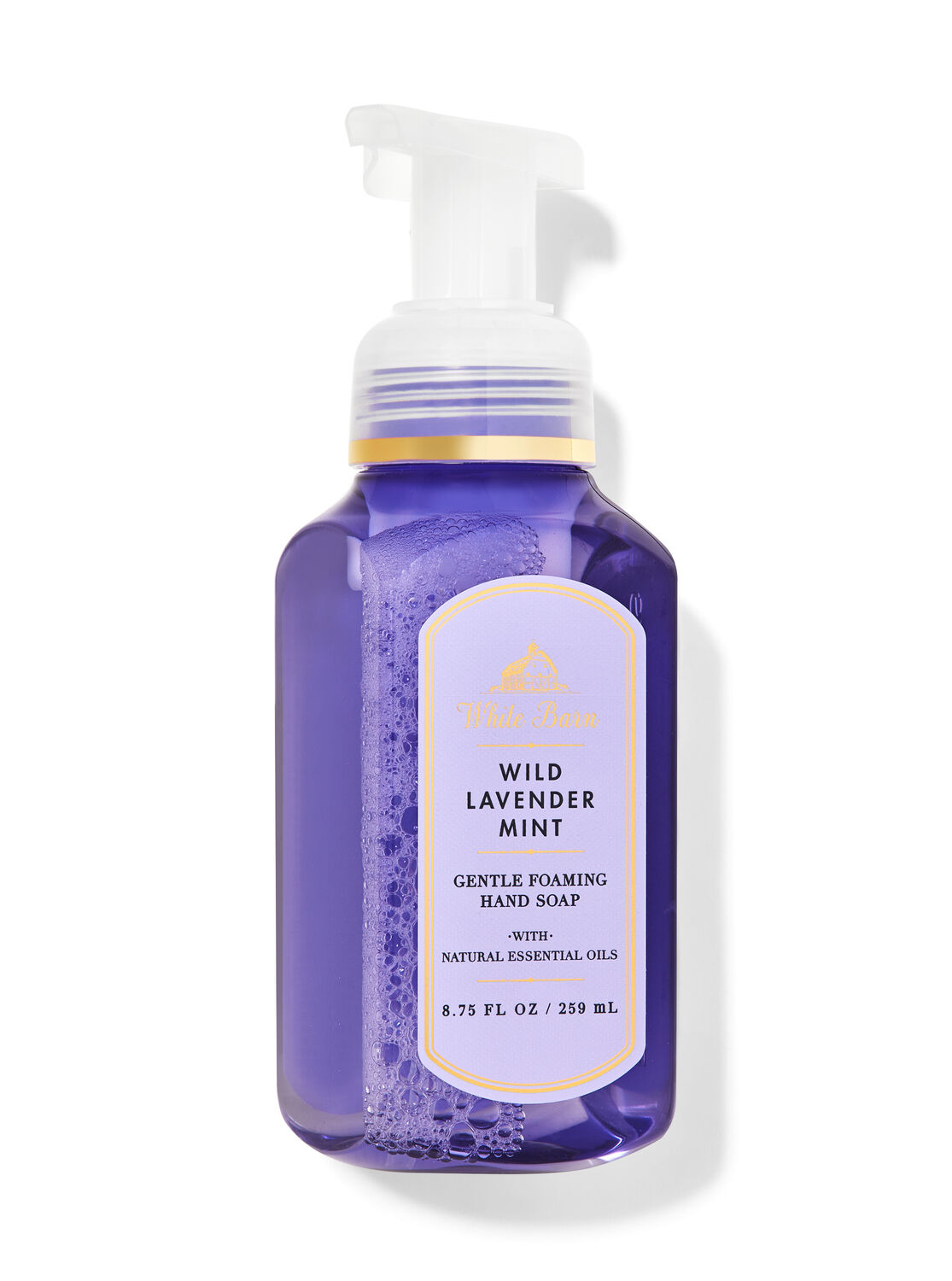 Buy Wild Lavender Mint Gentle Foaming Hand Soap Online Bath Body Works Singapore