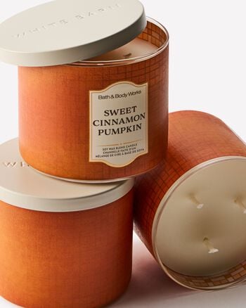 Sweet Cinnamon Pumpkin 3-Wick Candle 3-Wick Candle