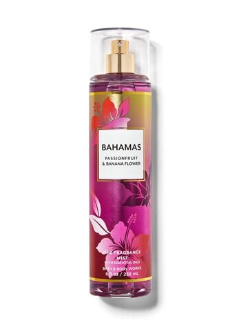 Bahamas Passionfruit & Banana Flower Body Spray & Mist Fine Fragrance Mist