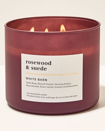 Rosewood & Suede 3-Wick Candle 3-Wick Candle