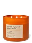 Spiced Pumpkin & Patchouli 3-Wick Candle image number null