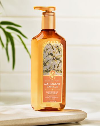 Mahogany Vanilla Cleansing Gel Hand Soap Cleansing Gel Hand Soap