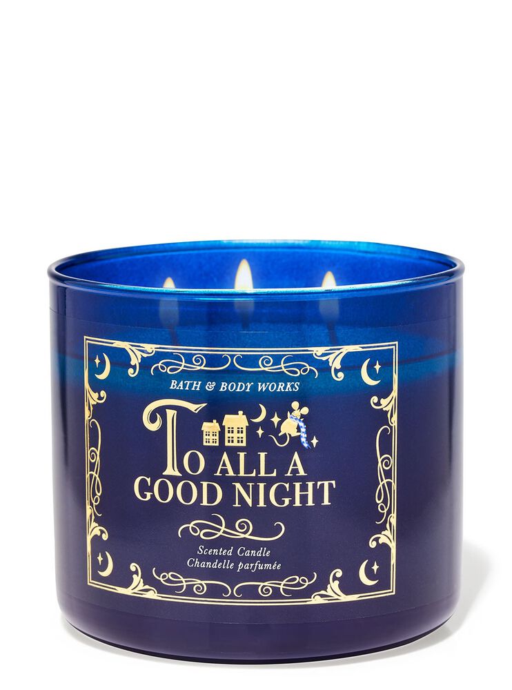 To All A Good Night 3-Wick Candle 3-Wick Candle
