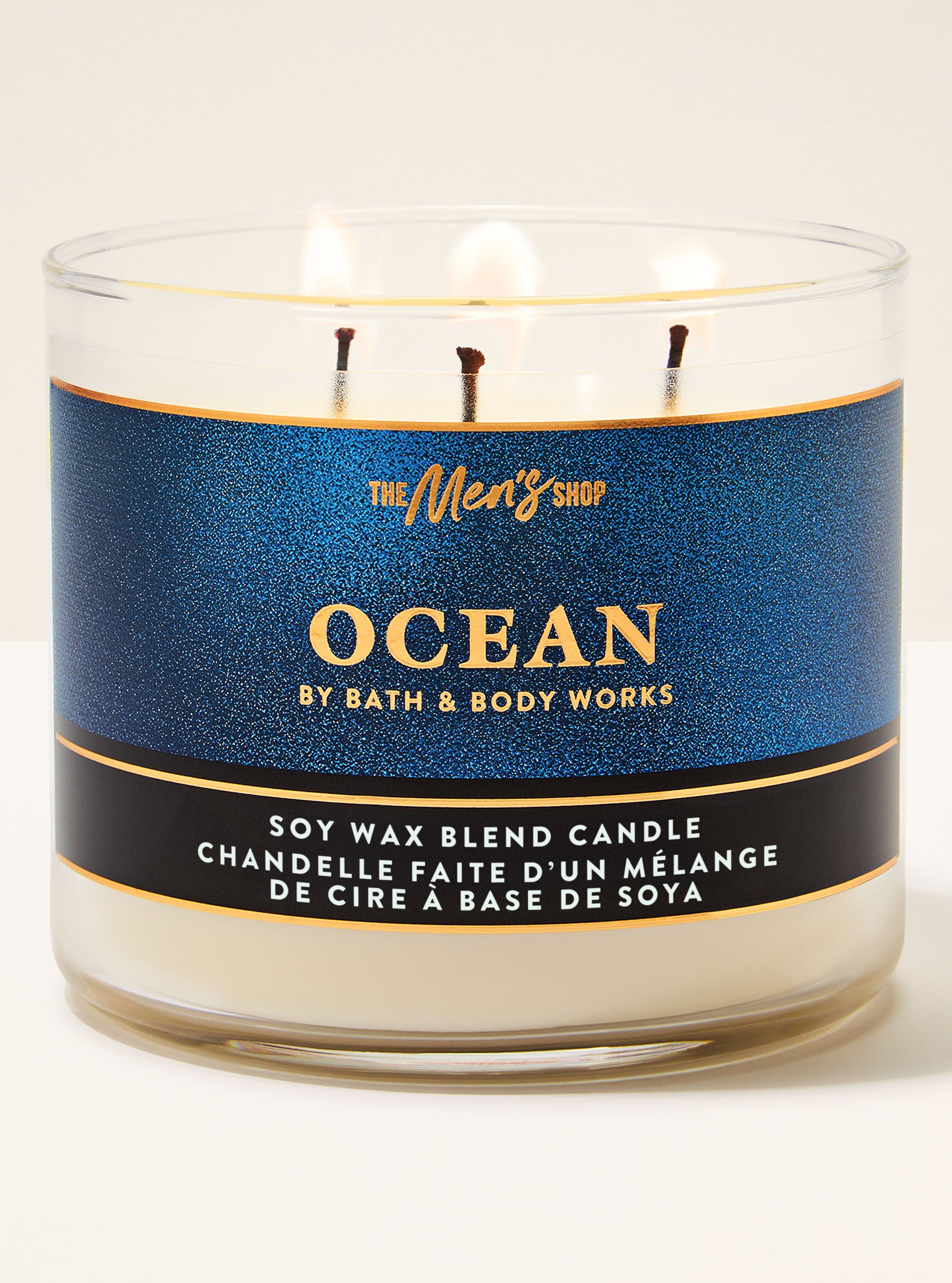 Shop Ocean 3-Wick Candle | Bath & Body Works Singapore
