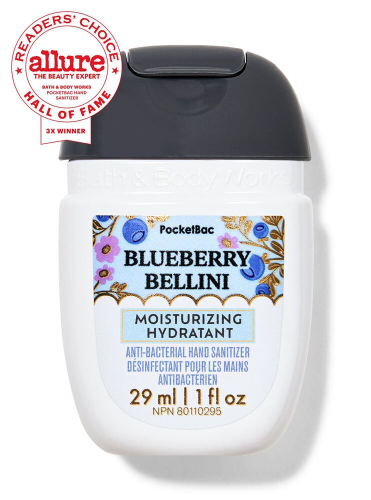 Blueberry Bellini Moisturizing PocketBac Hand Sanitizer Moisturizing PocketBac Hand Sanitizer