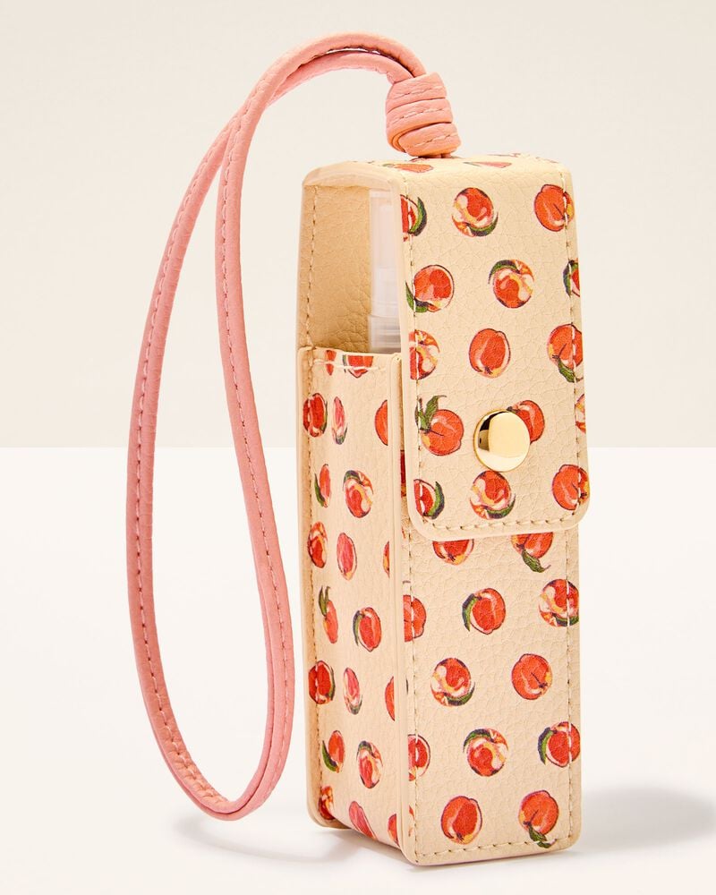 Vera Bradley Peach Spray Sanitizer & Lip Holder Spray Sanitizer & Lip Holder