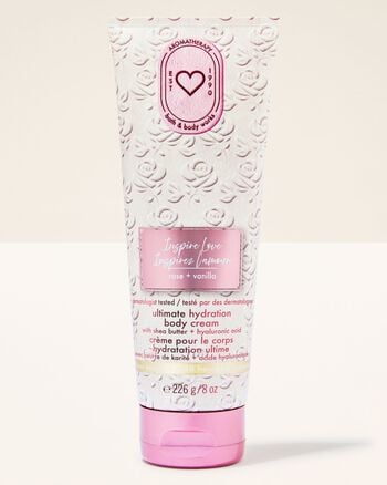 Inspire Love: Rose + Vanilla Ultimate Hydration Body Cream Ultimate Hydration Body Cream
