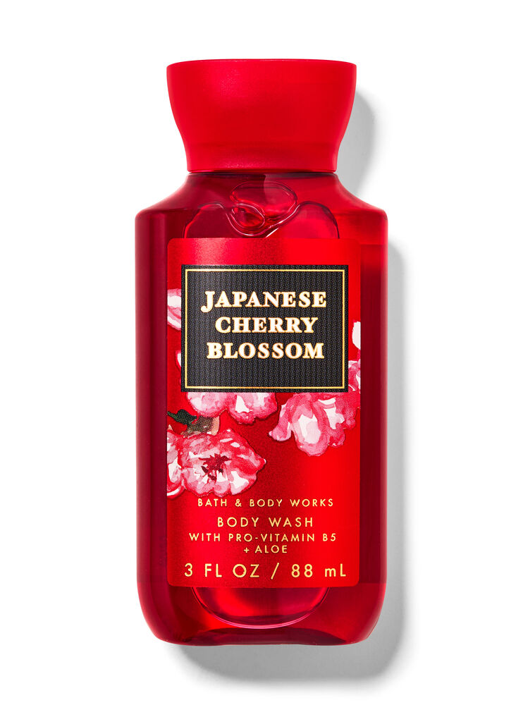 Japanese Cherry Blossom Travel Size Body Wash Travel Size Body Wash