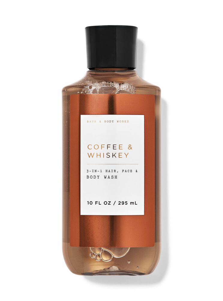 Coffee & Whiskey 3-in-1 Hair, Face & Body Wash 3-in-1 Hair, Face & Body Wash