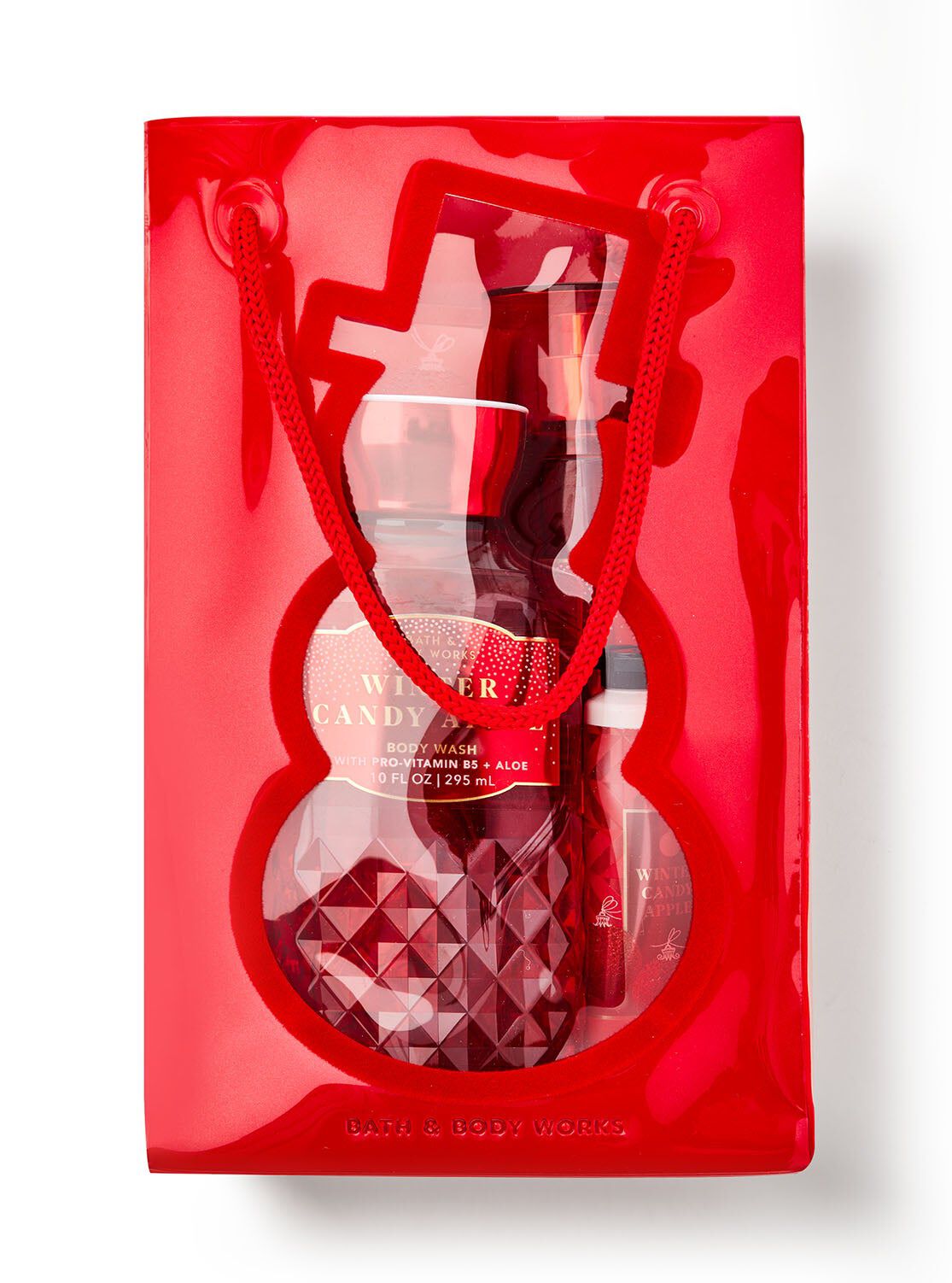 Shop Winter Candy Apple Gift Bag Set | SG Bath & Body Works