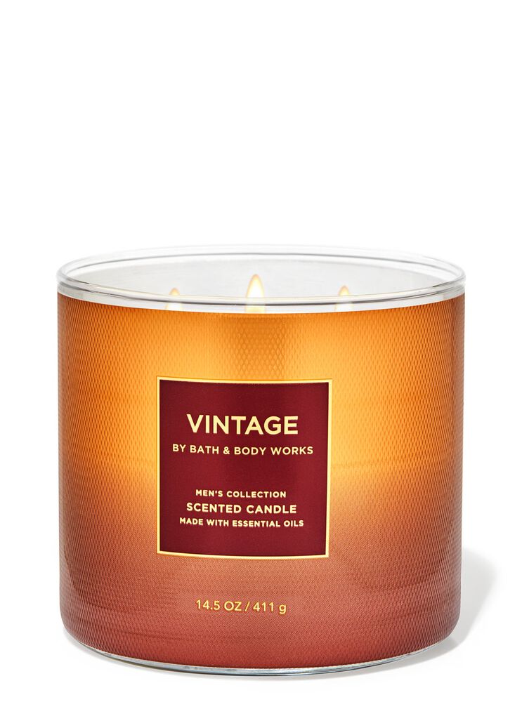 Vintage 3-Wick Candle 3-Wick Candle
