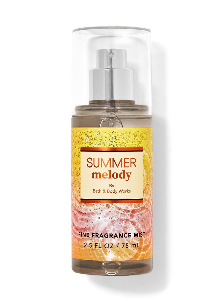 Summer Melody Travel Size Fine Fragrance Mist Travel Size Fine Fragrance Mist