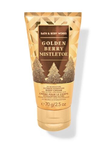 Golden Berry Mistletoe Travel Size Body Cream Travel Size Body Cream