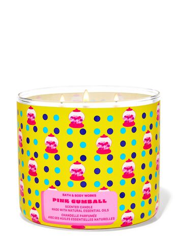 Pink Bubblegum 3-Wick Candle 3-Wick Candle
