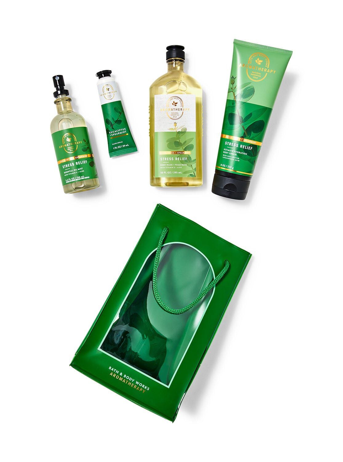 Shop Eucalyptus Spearmint Gift Bag Set | Bath & Body Works Singapore