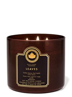 Leaves 3-Wick Candle
