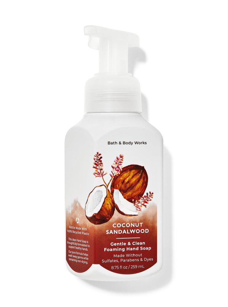 Coconut Sandalwood Gentle & Clean Foaming Hand Soap Gentle Foaming Hand Soap